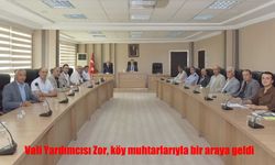 Hakkâri'de Vali Yardımcısı Zor, Köy Muhtarlarıyla Buluştu