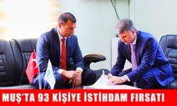 İŞKUR ve Müftülük iş birliğiyle Muş'ta 93 kişiye istihdam imkânı