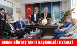 Bakan Göktaş, AK Parti Muş İl Başkanlığı'nı ziyaret etti