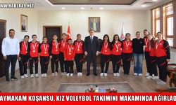 Bulanık Kaymakamı Koşansu, şampiyon voleybolcuları ağırladı