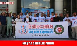 Muş'ta Pençe-Kilit şehitleri için anma programı düzenlendi