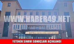 Yetenek sınavı sonuçları açıklandı: Muş Şehit Yücel Kurtoğlu Güzel Sanatlar Lisesi’nden önemli uyarı!