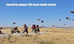Tunceli’de Doğaya 200 Kınalı Keklik Salındı: Yaban Hayatına Büyük Destek