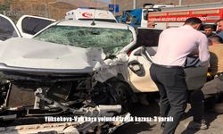 Yüksekova-Van Kara Yolunda Korkutan Kaza: Yaralılar var