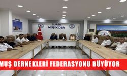 Muş KIDER, Muş Dernekleri Federasyonu’na katıldı