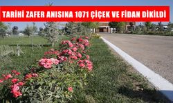 Muş’ta Malazgirt Zaferi etkinlikleri için 1071 çiçek ve fidan toprakla buluştu