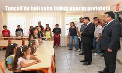 Tunceli’de 5 Halı Saha İçin Bakım-Onarım Protokolü İmzalandı