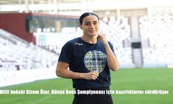 Milli Boksör Gizem Özer, Dünya Şampiyonası Hazırlıklarını Elazığ’da Sürdürüyor