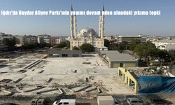 Iğdır Haydar Aliyev Parkı’nda Ticari Alanın Yıkımı Vatandaşları Şaşkına Çevirdi