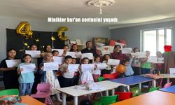 Ağrı Diyadin’de Minikler Kur’an Sevinciyle Yaz Kursunu Tamamladı
