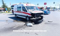 Malatya’da Kaza İhbarına Giden Ambulans, Yeni Bir Kazaya Karıştı
