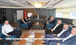 Bakan Yardımcıları Sağlam ve Alpay Elazığ’da Yoğun Ziyaretler Gerçekleştirdi