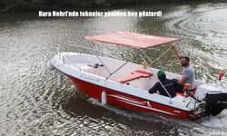 Kura Nehri’nde Tekneler ve Deniz Bisikletleri Yeniden Sezonu Açtı