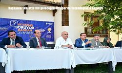 Başkanlar Malatya’nın Geleceğini Özalper’de Vatandaşlarla Paylaştı