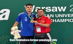 Vanlı Kickbokscu Alim Yönten Avrupa Şampiyonu Oldu: Altın Madalya ile Türkiye’yi Gururlandırdı