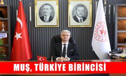 Muş, Uluslararası Değişim Programı'nda Türkiye'nin zirvesinde