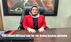 Yüksekova Adliyesi Tarihinde Bir İlk: Hakim Hicran Al Parlak Kadın Başkan Olarak Göreve Başladı