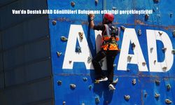 Van’da AFAD Gönüllüleri Bir Araya Geldi