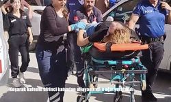 Elazığ’da Korku Dolu Anlar: Kadın Kafenin Birinci Katından Atladı