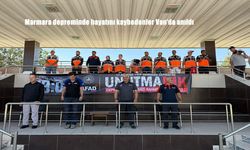 Marmara Depreminde Hayatını Kaybedenler Van’da Düzenlenen Törenle Anıldı