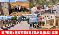 Varto Kaymakamı Işık, köylülerin ihtiyaç ve taleplerini dinledi