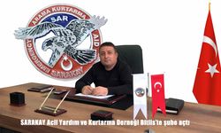 SARAKAY Acil Yardım ve Kurtarma Derneği Bitlis’te faaliyete başladı