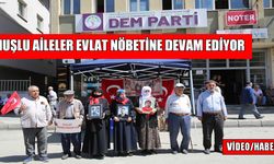 Muş’ta annelerin evlat nöbeti devam ediyor