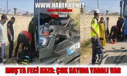 Muş’ta şehir içi otobüsü ile otomobil çarpıştı: Çok sayıda yaralı var