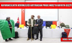 Muş’ta hayvancılık güçlendiriliyor: Sürü yöneticilerine ekipman desteği