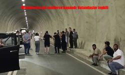 Uluslararası yol saatlerce kapandı: Vatandaşlardan tepkiler yükseldi