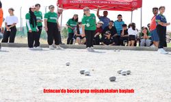 Erzincan’da Anadolu Yıldızlar Ligi Bocce Müsabakaları Başladı
