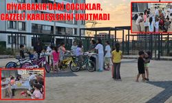 Diyarbakırlı çocuklardan Gazze için anlamlı destek