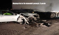 Malatya’da Tır ve Otomobil Çarpıştı: 3 Kişi Yaralandı