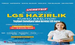 Yeşilyurt Belediyesi’nden 8. Sınıf Öğrencilerine Ücretsiz LGS Kursu