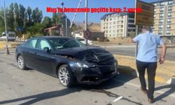 Muş’ta trafik kazası: 2 yaralı