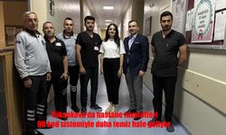 Yüksekova Devlet Hastanesi’nde QR kod sistemiyle temizlikte yeni dönem