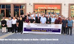 Bingöl’den Yola Çıkan Şehit Yakınları ve Gaziler, 4 Şehri Ziyaret Edecek