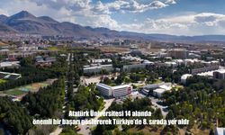 Atatürk Üniversitesi 14 Alanda Gösterdiği Başarıyla Türkiye’de İlk 10’da Yer Aldı