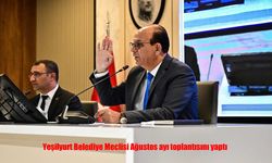 Yeşilyurt Belediye Meclisi Ağustos Ayı Toplantısını Gerçekleştirdi