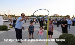 Battalgazi’de Çocuklar Geleneksel Oyunlarla Keyifli Vakit Geçirdi