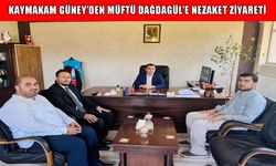 Hasköy Kaymakamı Güney’den Müftü Dağdagül’e 'hayırlı olsun' ziyareti