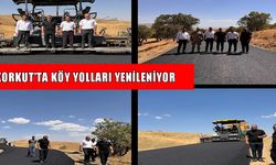 Korkut’ta köy yolları asfalta kavuşuyor