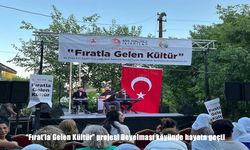 “Fırat’la Gelen Kültür” Beyelması Köyü’nde Coşkuyla Yaşandı