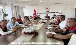 Kars’ta hayvan sağlığı için ortak mücadele