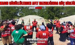 Kızılay'ın kadın gönüllüleri Malazgirt’te afet bilincini güçlendirdi