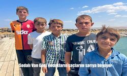 Van Gölü'nün Sodalı Suyu ve Güneşin Gücü: Çocukların Saçlarında Doğal Renk Değişimi