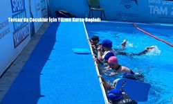 Tercan’da Çocuklar İçin Yüzme Kursu Başladı