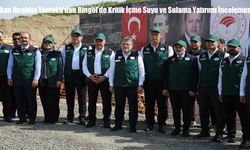 Bakan İbrahim Yumaklı’dan Bingöl’de Kritik İçme Suyu ve Sulama Yatırımı İncelemesi