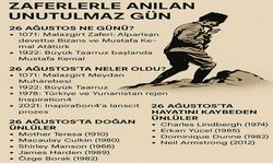 Tarihte bugün 26 Ağustos