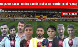 Muşspor’da 2. Lig heyecanı: Taraftarlardan skor tahmini